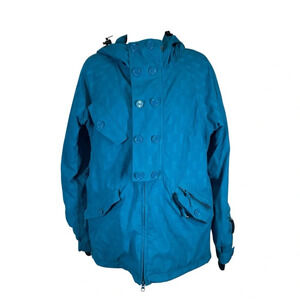 Nikita women’s snowboard jacket blue vented tons of pockets medium